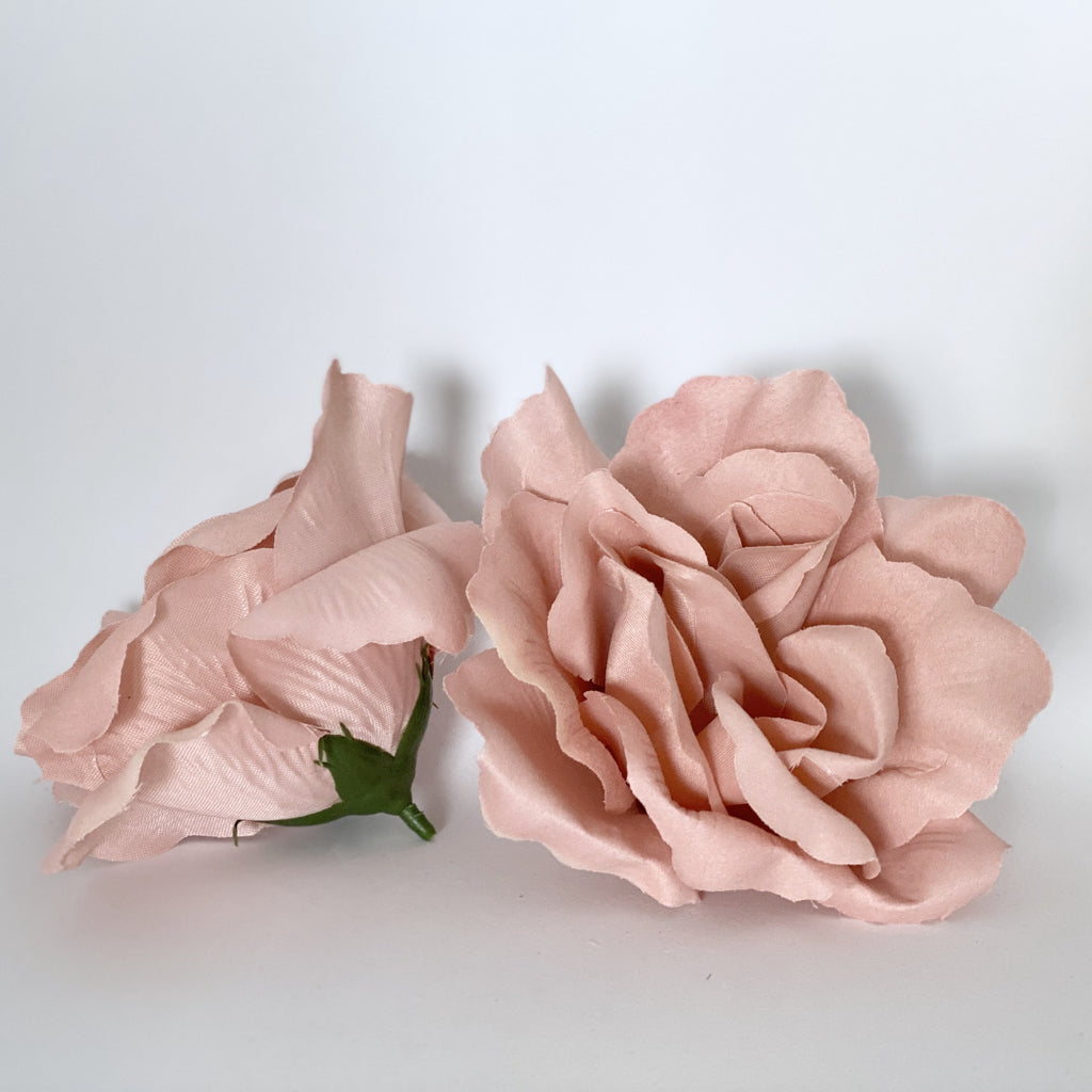 4" Artificial Rose Large Dusty Pink Rose Large Mauve Rose Large Open Rose Dusty Mauve Rose Dusty Mauve Flower Dusty Pink Flower Party Flower