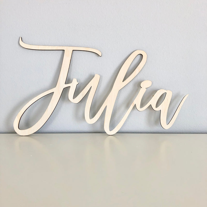 Wood Name Sign, Script Sign, Door Sign, Sign Above Crib, Baby Monogram, Baby Name Sign, Wedding Sign, Name Reveal, Newborn Photo, Baby Photo