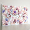 floral baby shower flower wall decor baby shower name sign baby shower girl 
