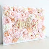 flower wall name sign nursery name sign nursery wall decor