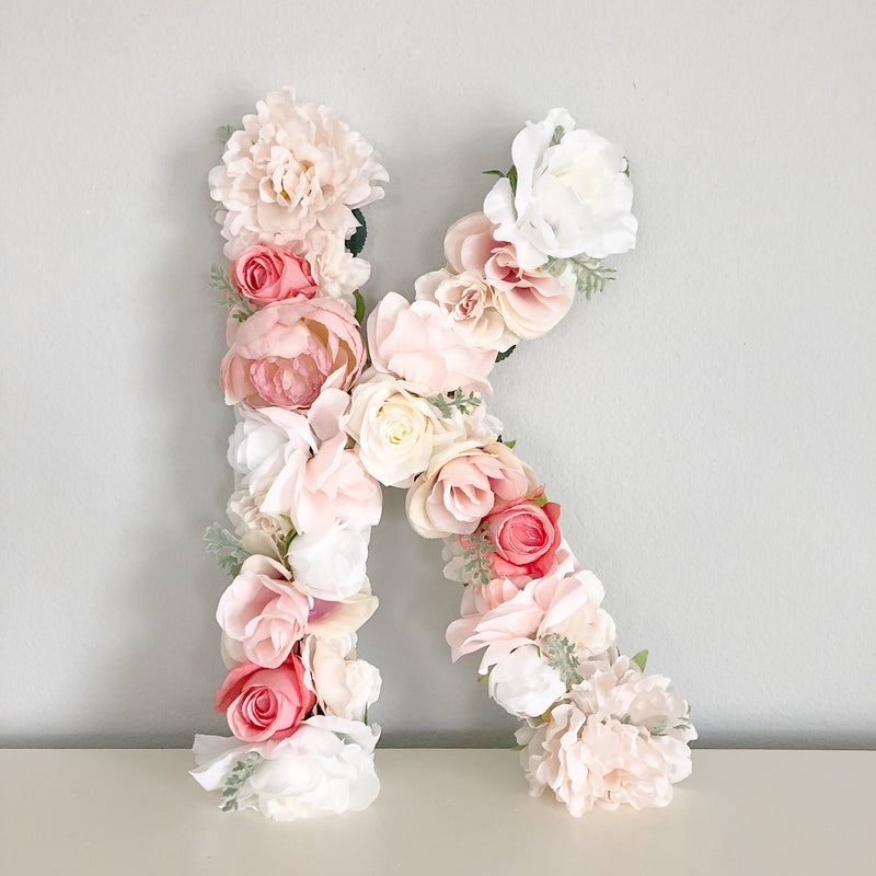 shabby chic nursery floral theme baby shower floral baby shower floral bridal shower floral letter flower letter