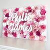 pink nursery decor flower wall nursery decor girl nursery decor name sign