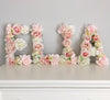 baby name decor girl name decor girl name sign floral letter