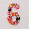 moana birthday Hawaiian birthday flower number floral number first birthday number 1st birthday photo