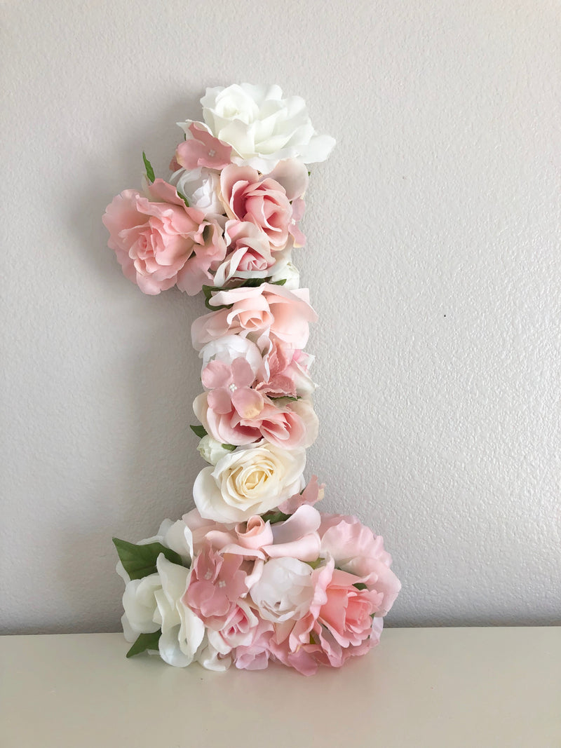 floral birthday party decor