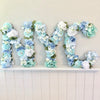 floral letter flower letter 