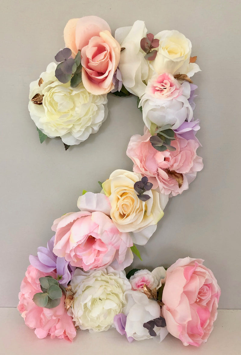 Flower Number 30 Birthday Number With Artificial Flowers Wedding Floral  Number Birthday Party Decor Photo Shoot Anniversary Decoration 