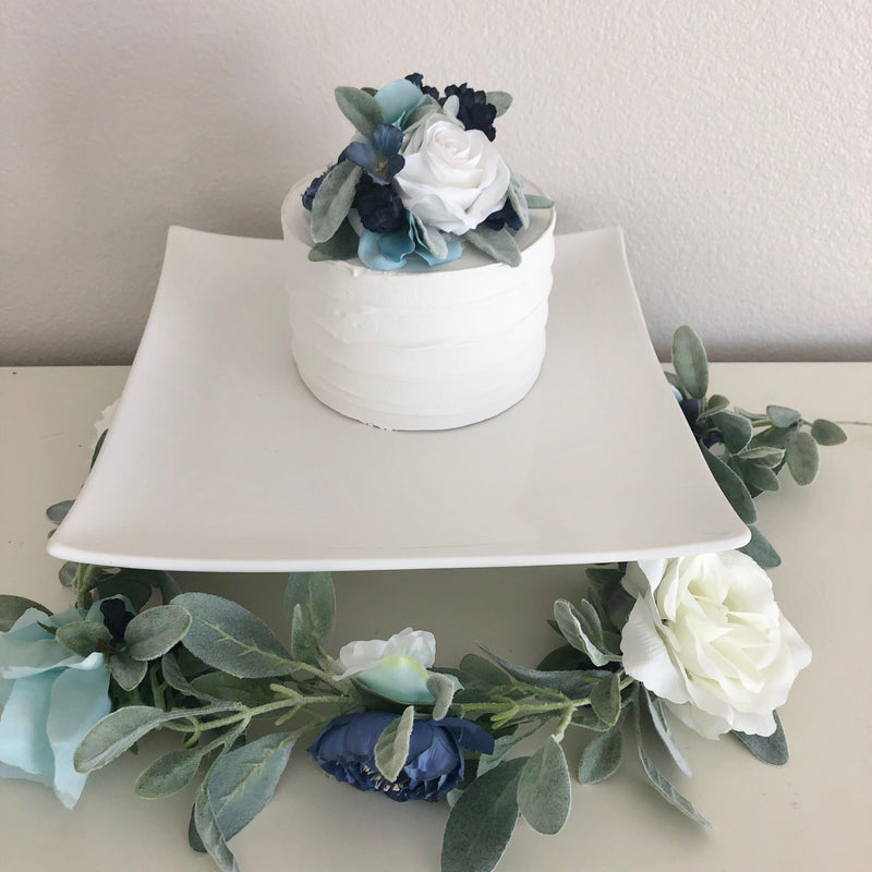 floral cake topper birthday cake topper wedding cake topper 