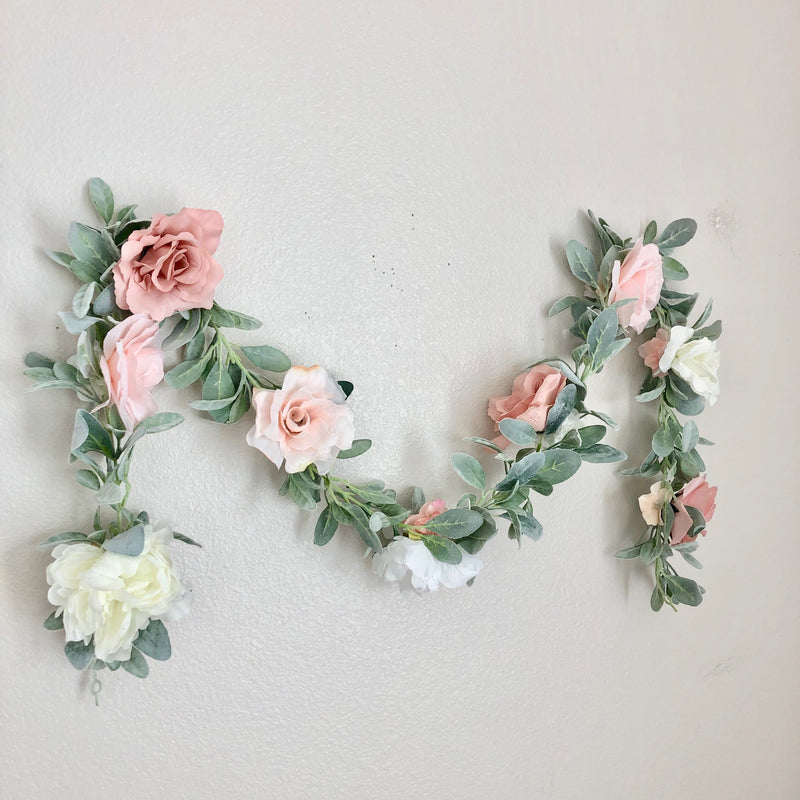 nursery wall decor nursery wall hanging girl nursery decor girl garland decor floral nursery 