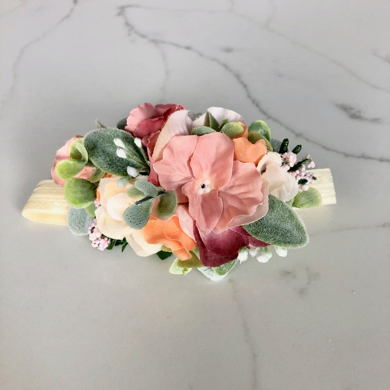 Baby Toddler Flower Crown Headband