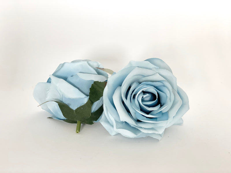 3.5" Dusty Tiffany Blue Rose