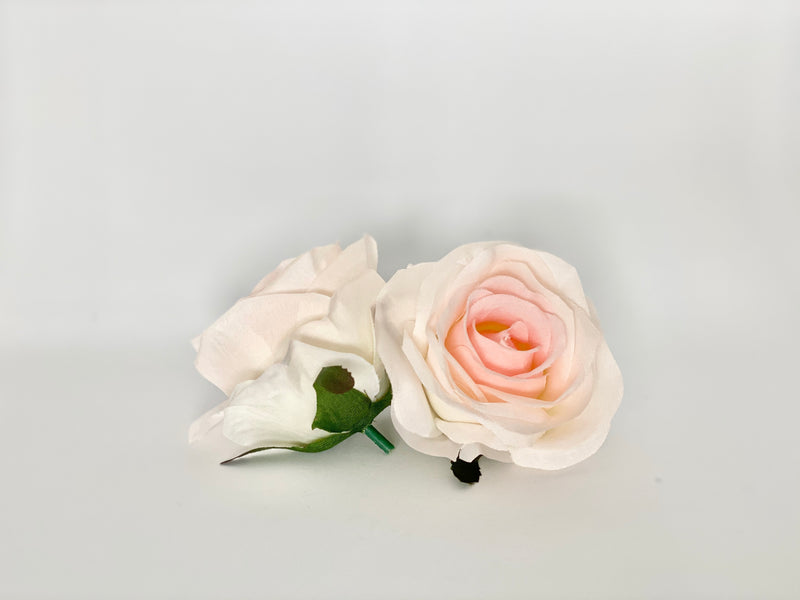 3" Two Tone Blush Rose