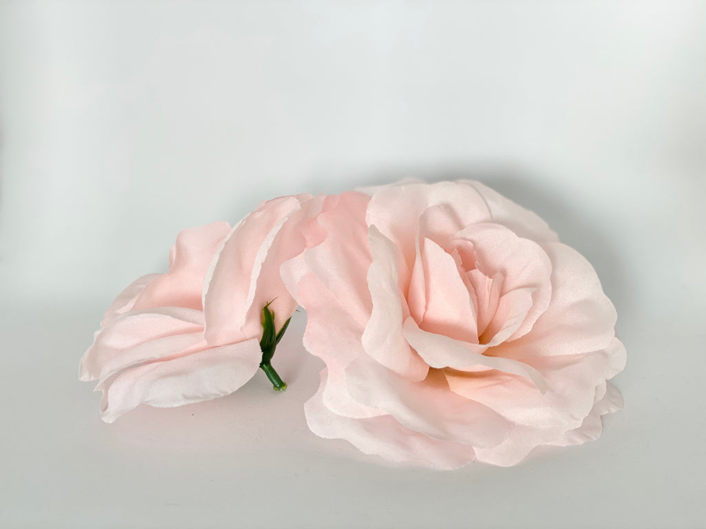 5" Large Ballet Pink Rose