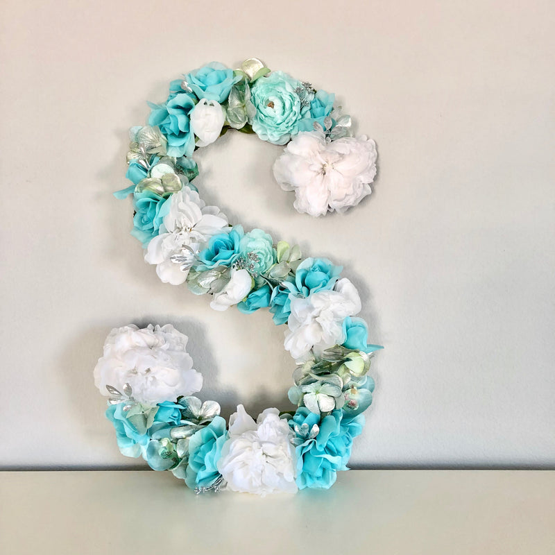 aqua birthday decor mermaid birthday decor floral birthday decor mermaid theme decor