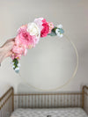 Floral Hoop Wreath