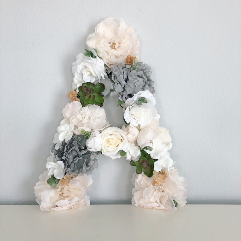 neutral nursery decor gender neutral nursery wall decor floral letter