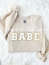 Light Grey BABE Sweatshirt