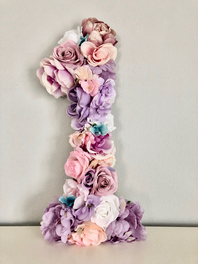 lavender birthday flower number flower birthday girl