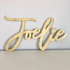 wood name sign baby shower decor
