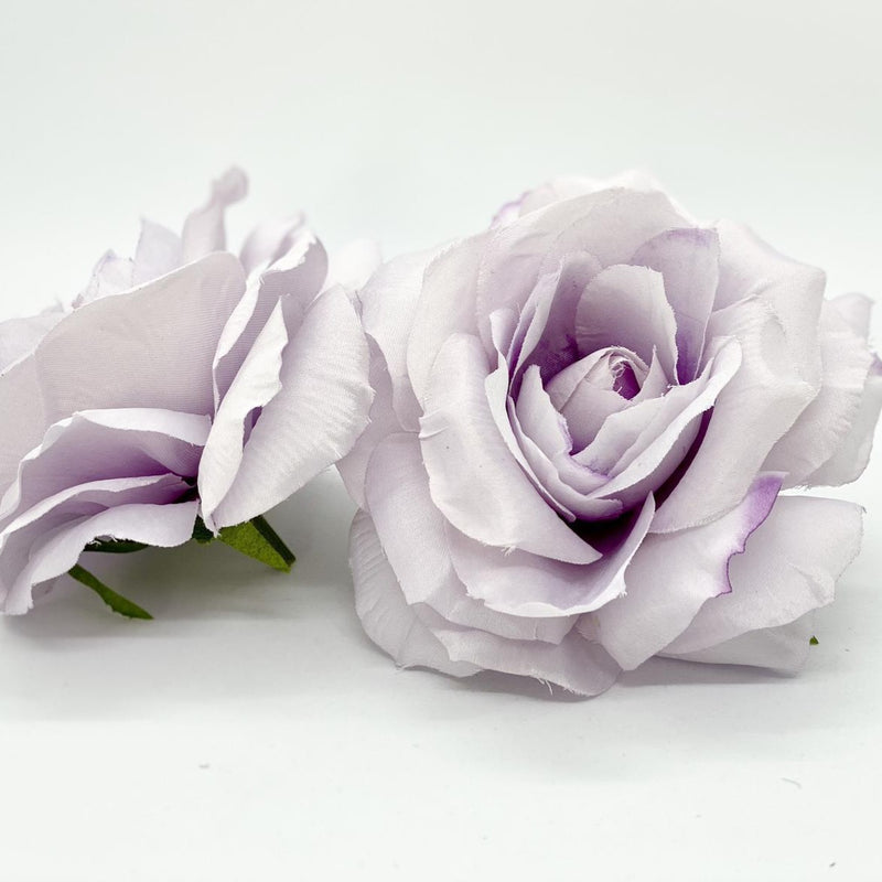 3.5" Lavender Silk Flower Light Lavender Artificial Wedding Flower Lilac Artificial Rose Dusty Lavender Rose Pale Lavender Wedding Decor