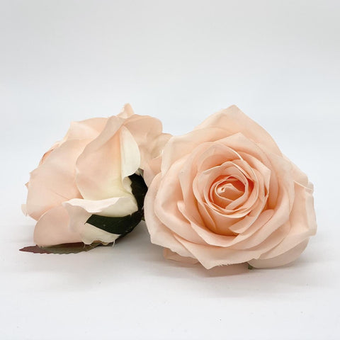 11" Blush Cabbage Rose Bouquet