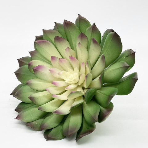 6" Blush Pink and Green Artificial Succulent