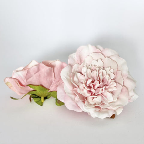 5" Dusty Pink Two Tone Peony