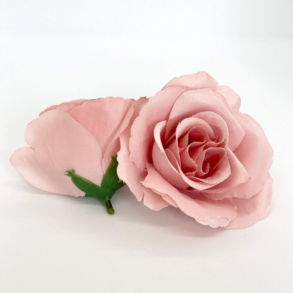 3.5 Light Pink Rose Flower Blush Pink Artificial Rose Soft Pink