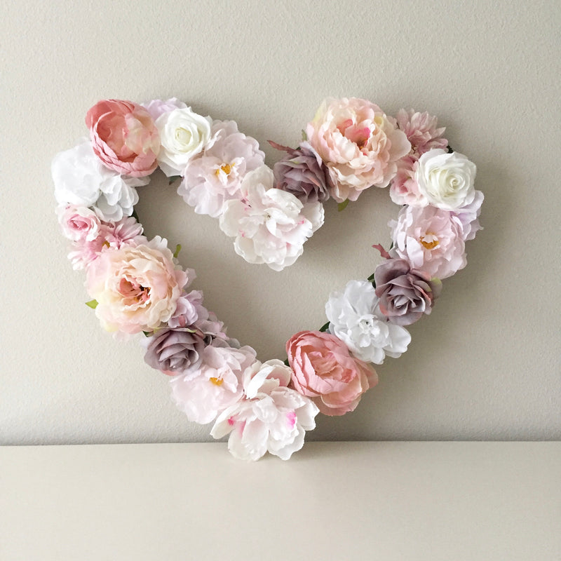 Rose heart decoration, Floral heart decor, Mother's Day Heart, Gift fo –  Love Letters by Analisa