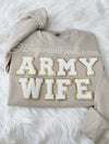 WIFE / WIFEY Patch Crewneck Sweatshirt